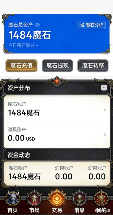 服务器列表面板截图